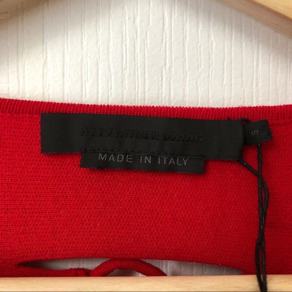 ALEXANDER WANG vermillion shirt - Picture 10 of 10